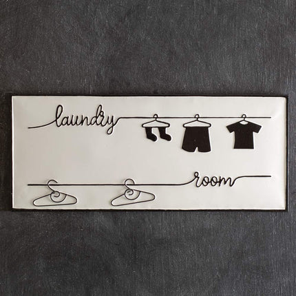 Colonial Tin Works Laundry Room Sign (1)