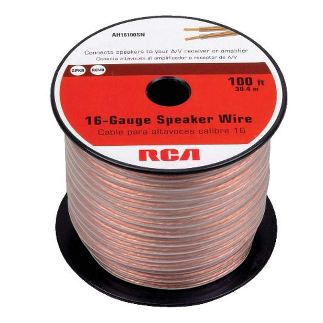 RCA AH16100SR 100 Ft. 16-Gauge Speaker Wire