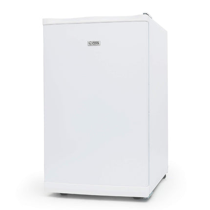 Commercial Cool Upright Freezer, Stand Up Freezer 2.8 Cu Ft with Reversible Door, White