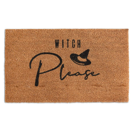 Colonial Tin Works Witch Please Doormat