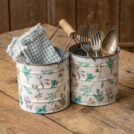 CTW Home Collection 440013 Two Bucket Caddy with Handle (1)