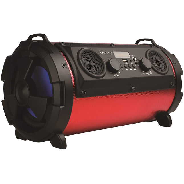 Supersonic IQ-1525BT-RD Wireless Bluetooth Speaker (Red)