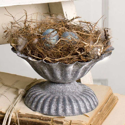 Large Decorative Garden Cup (set of 2)
