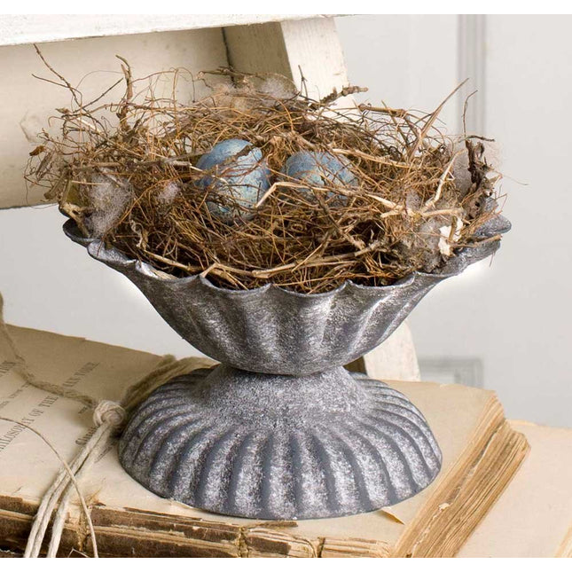 Large Decorative Garden Cup (set of 2)