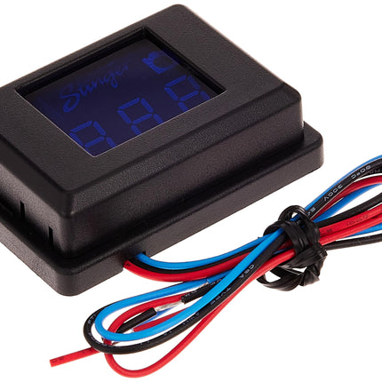 Stinger SVMB Voltage Gauge - Blue Display (Discontinued by Manufacturer)