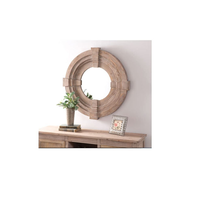 CTW Home Collection 530506 Sagebrush Ranch Mirror, 32-inch Diameter