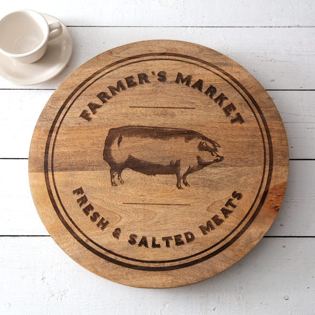 CTW 370683 Farmer's Market Lazy Susan, 18-inch Diameter