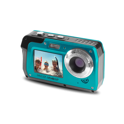 Minolta 48 MP Dual Screen Waterproof Digital Camera MN40WP