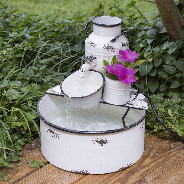 CTW Home Collection Sitting Garden Fountain
