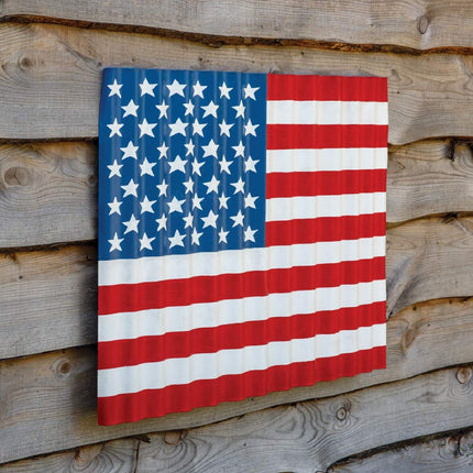 CTW Home Collection 460278 Corrugated Wave US Flag