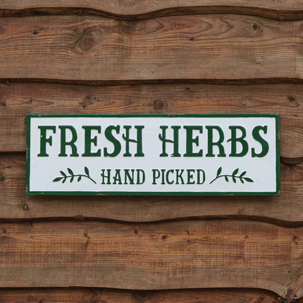 CTW Home Collection 770405 Fresh Herbs Sign, 29.5-inch Length
