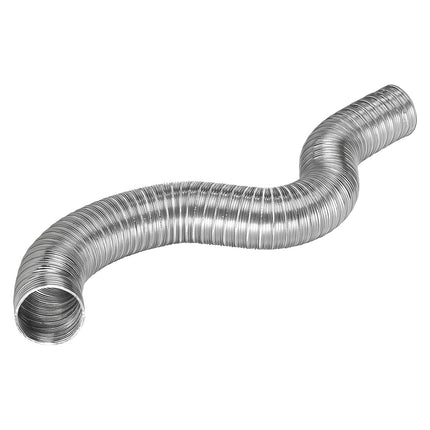 Lambro Silver 5-Inch X 8' Flexible Semi-Rigid Aluminum Duct (304)