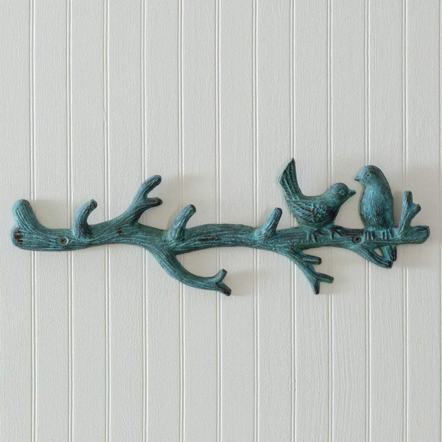 CTW Home Collection 370489 Verdigris Branches Wall Hook, 16.75-inch Width