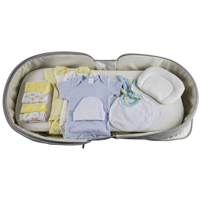 Boys 12 pc Baby Clothing Starter Set with Diaper Bag 808-12-Set