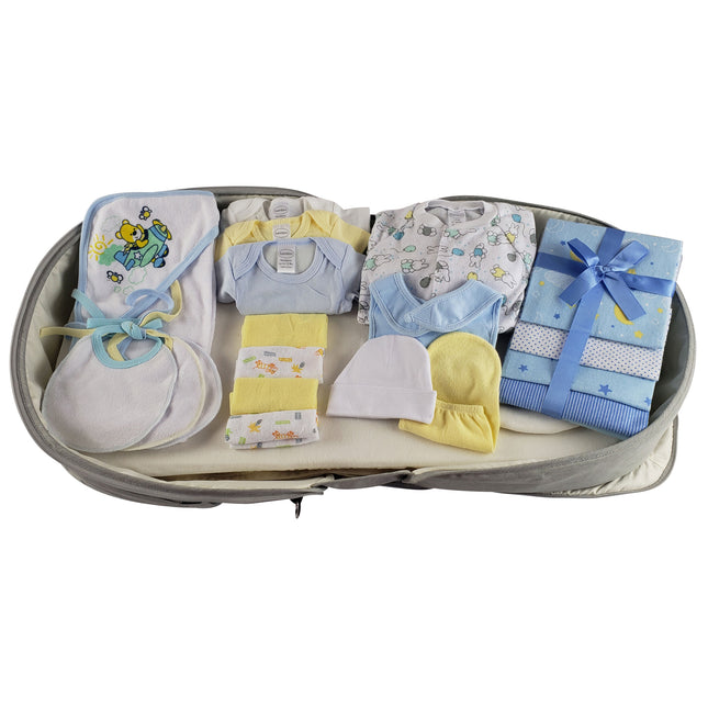 Boys 20 pc Baby Clothing Starter Set with Diaper Bag 808-20-Set