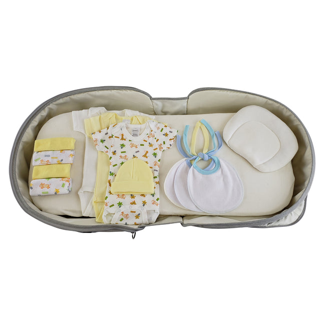 Unisex 12 pc Baby Clothing Starter Set with Diaper Bag 808-12-Set