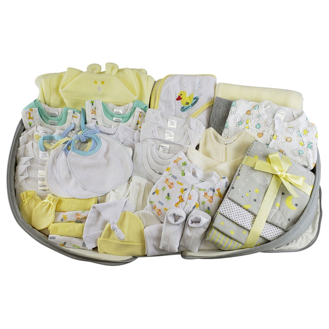 Unisex 62 pc Baby Clothing Starter Set with Diaper Bag 808-62-Set
