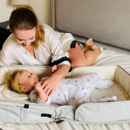 Diaper Bag and Portable Foldable Changing Table 808.Diaper.Bag