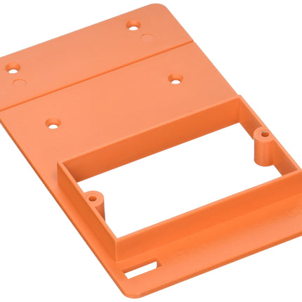 Pro Wire 1 Box Buddy Combination Speaker Locator & Single-Gang Mudring, Orange