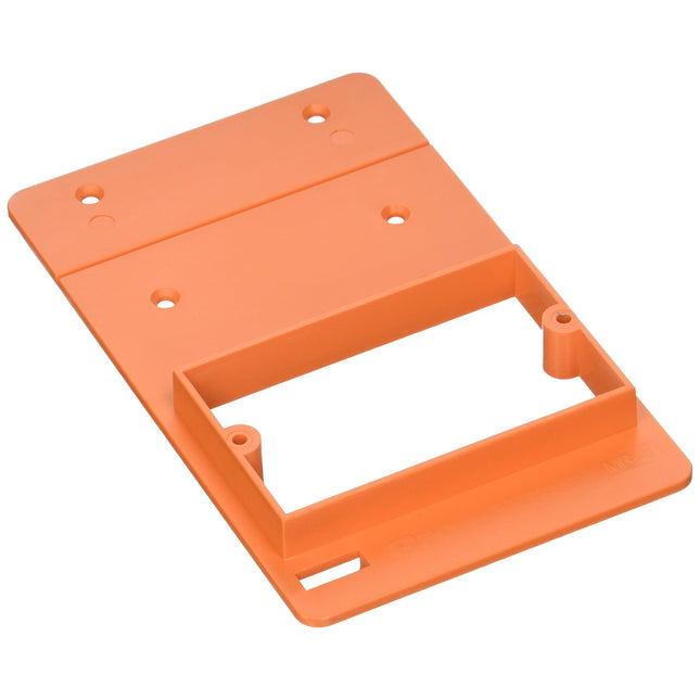 Pro Wire 1 Box Buddy Combination Speaker Locator & Single-Gang Mudring, Orange