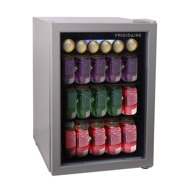 FRIGIDAIRE EFMIS9000-AMZ Freestanding Beverage Center Fridge-Fits 25 Bottles OR 88 Cans, Black