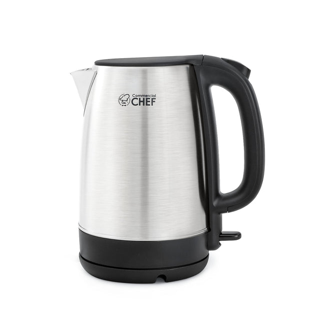 COMMERCIAL CHEF 1.7L Cordless Stainless Steel Kettle