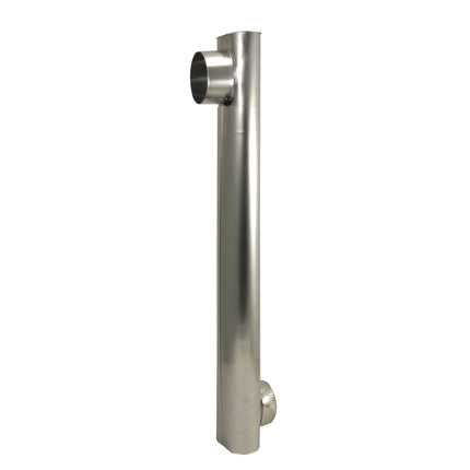 Deflecto 4 Oval Duct, Adjustable from 27 to 48 (DAF2)