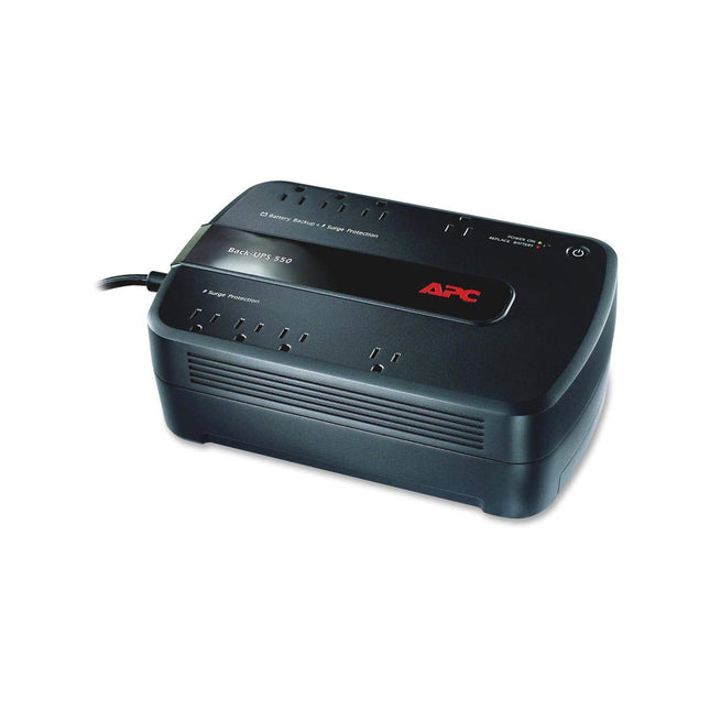 APC UPS Battery Backup Surge Protector, BE650G1 Surge Protector with Battery Backup, Dataline Protection, Backup Battery Power Supply