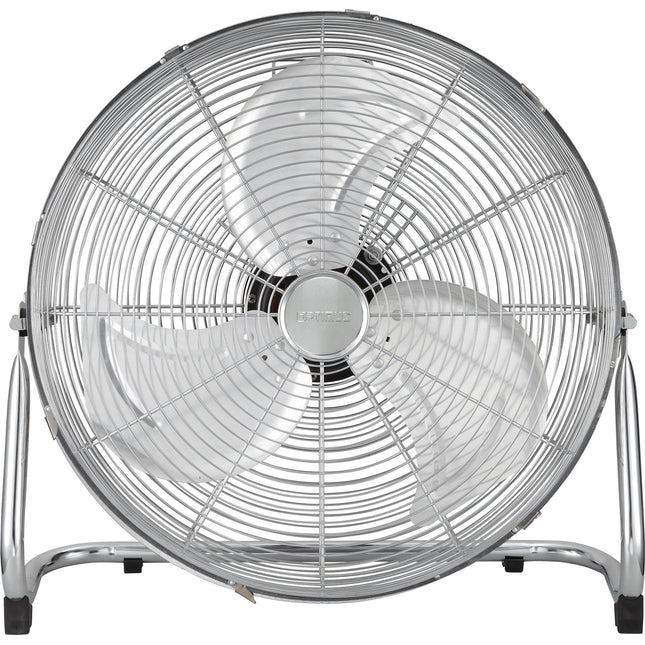 Optimus Industrial Grade 3-Speed High-Velocity Fan, 18 Inches, Chrome, F-4182