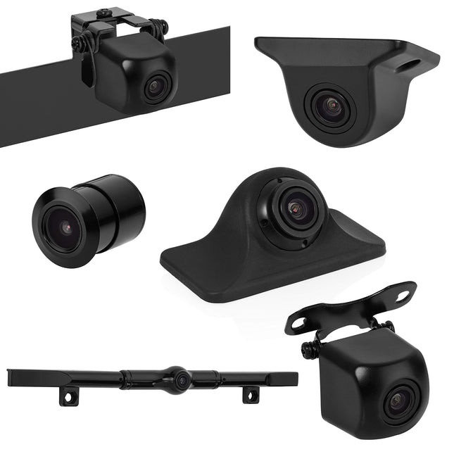 BOYO VISION VTK601HD - Universal HD Backup Camera with Multiple Mounting Options (6-in-1 Camera System)