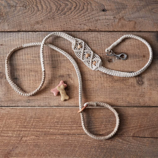 CTW Home Collection Macrame Leash, 60 inches, Pet, Pet Accessories