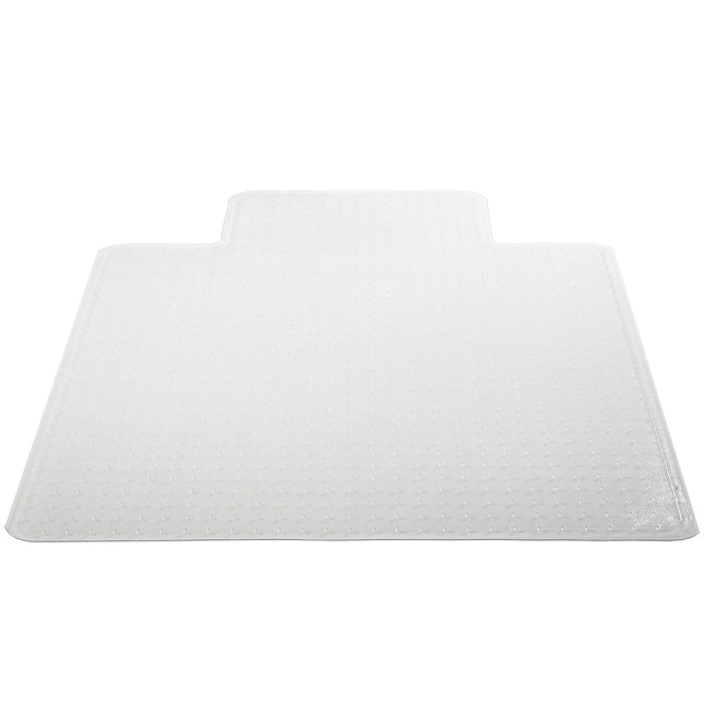 Deflecto SuperMat Clear Chair Mat, Medium Pile Carpet Use, Rectangle With Lip, Beveled Edge, 36 x 48 Inches (CM14113COM)