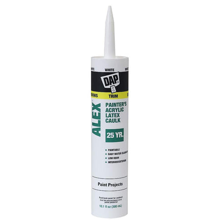 DAP 7079818670 Alex Painter's (18065) Raw Building Material, 10.1 oz, White