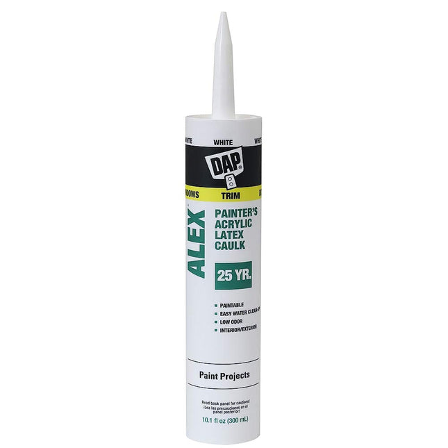 DAP 7079818670 Alex Painter's (18065) Raw Building Material, 10.1 oz, White