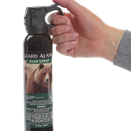 mace Personal Security Products Mace Brand Guard Alaska Maximum Strength Bear Spray - 20’ Powerful Pepper Spray - Mace Spray Self-Defense for Hiking, Camping, and Other Outdoor Activities, Made in USA