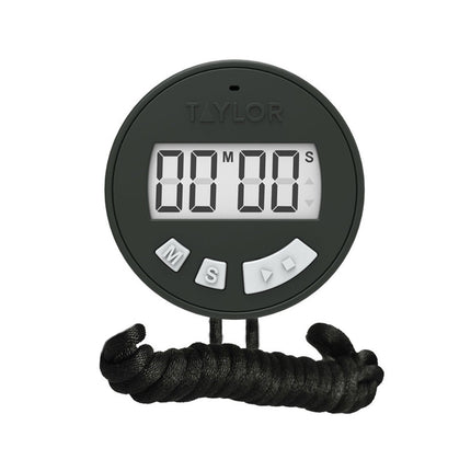 Taylor Chef's Stopwatch Timer, Standard, Black