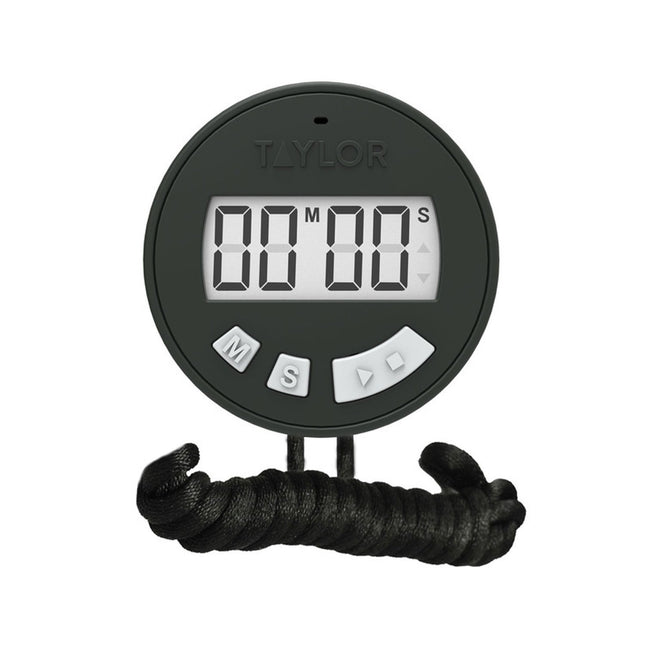 Taylor Chef's Stopwatch Timer, Standard, Black