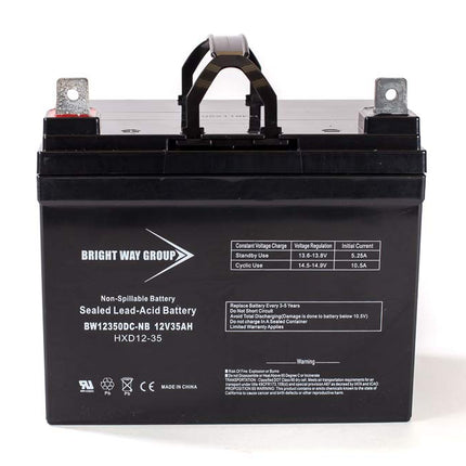 Bright Way Group 12V 35AH SLA Battery NB Terminal