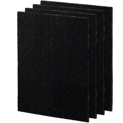 Fellowes Carbon Filters for AeraMax Air Purifiers - 4 Pack (9324201),Black, 16.1  x 12.4  x 0.2