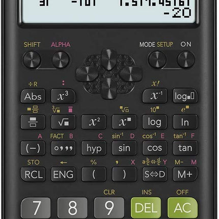 Casio fx-300ESPLUS2 2nd Edition, Standard Scientific Calculator, Black