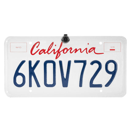 BOYO VISION VTL16 - Concealed License Plate Backup Camera with Parking Lines (Black)