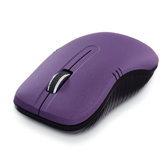 Verbatim Wireless Notebook Optical Mouse, Commuter Series - Purple,Matte Purple