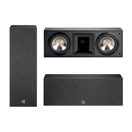 BIC America FH6-LCR Formula Series FH6-LCR Dual 6-1/2-Inch 175-Watt 2-Way LCR All-Channel Speaker, Black
