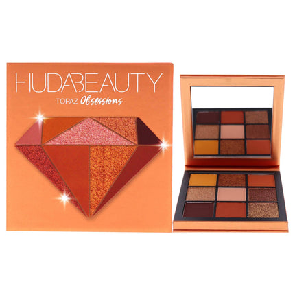 Huda Beauty Mini Eyeshadow Palette Topaz - 9X1.1 GMS - 9.90 GMS - 6291106032673