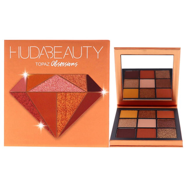 Huda Beauty Mini Eyeshadow Palette Topaz - 9X1.1 GMS - 9.90 GMS - 6291106032673