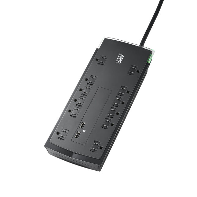 APC Surge Protector Power Strip with USB Ports, P12U2, 4320 Joule, 12 Outlet Surge Protector