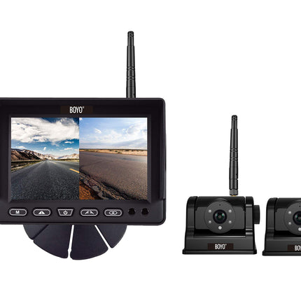 BOYO Vision VTCRH2 VTCRH2 2.4 GHz Wireless 2-Channel AHD Vehicle Backup System