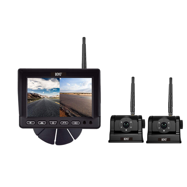 BOYO Vision VTCRH2 VTCRH2 2.4 GHz Wireless 2-Channel AHD Vehicle Backup System