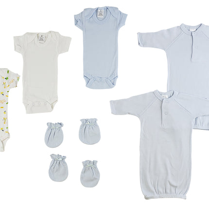 Preemie Boys Onezies, Gowns and MIttens CS_0072