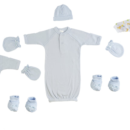 Preemie Boys Sleep-n-Play, Gowns, Caps, Booties and MIttens CS_0074
